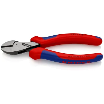 KNIPEX Kompakt-Seitenschneider 73 02 160 X-Cut | 160 mm | für Draht & Kabel | hohe Schneidleistung | leicht & robust