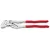 Bild: KNIPEX Zangenschlüssel 86 03 300 | verchromt | 300 mm | stufenlos bis 68 mm | Feinverstellung | Kunststoff-Griffe, rot