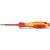 Bild: KNIPEX Schraubendreher 98 26 10 | Torx TX10 | 60mm Klinge | 160mm Länge | VDE | 1000V isoliert | 2-Komponenten-Griff