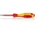 Bild: KNIPEX Schraubendreher 98 26 10 | Torx TX10 | 60mm Klinge | 160mm Länge | VDE | 1000V isoliert | 2-Komponenten-Griff