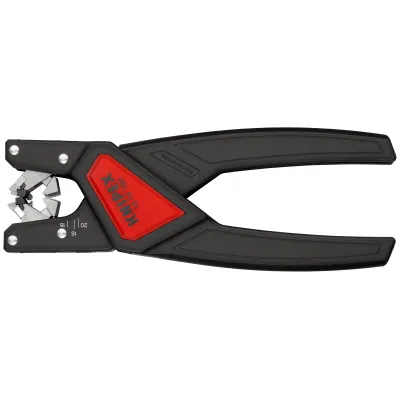KNIPEX Abisolierzange 12 74 180 SB | Automatisch | Ø 4,4–7,5 mm | 180 mm | für Steuerleitungen, Sensor-/Aktorleitungen