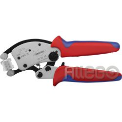 KNIPEXWerk Aderendhülsen-Presszange 0,14-16qmm 97 53 18 SB