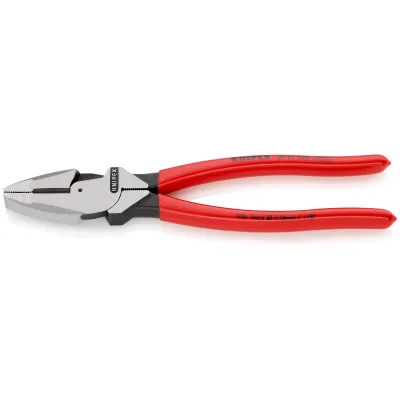 Knipex Kombizange 09 01 240 | Lineman's Pliers | Kraft-Kombizange 240mm | Hoch übersetzt | Geschmiedet