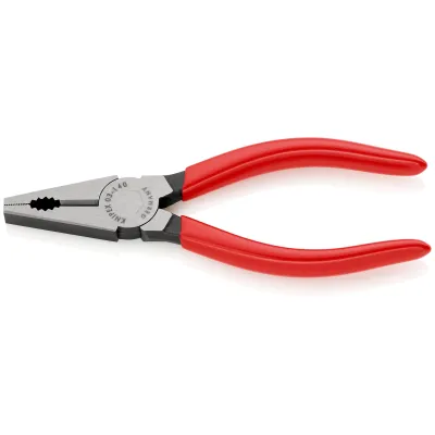 KNIPEX Kombizange 03 01 140 | 140mm | lange Schneiden | für dicke Kabel | induktiv gehärtet | kunststoffbeschichtet