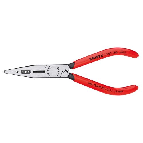 Bild: KNIPEXWerk Verdrahtungszange schwarz, 160mm 13 01 160