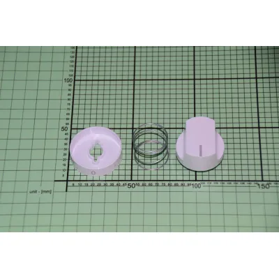 Knopf für Amica Ofen 9064405 Weiß