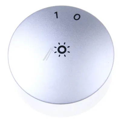 Knopf Light Inox für Dunstabzugshaube Faber 1330518415 satiniert Siebdruck