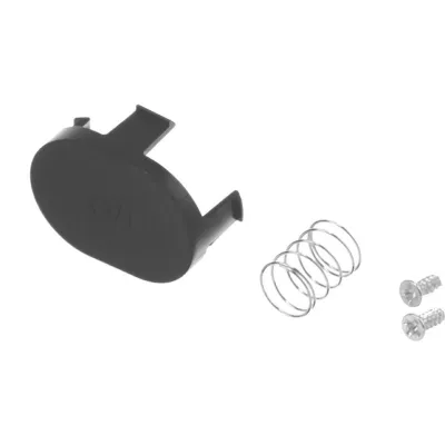 Knopf O/I, with spring, grey 10011108