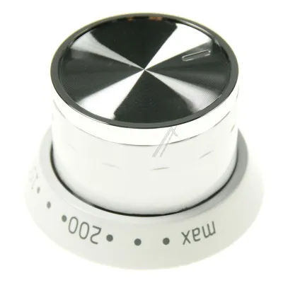 Kochfeldknopf weiß für Ofen Beko C00896429 Drehknopf