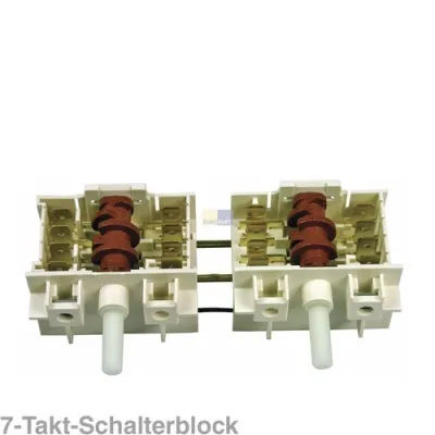 Kochplatte Schalterblock 2er-Einheit Dreefs 5HE/555 Gorenje 617736 Gorenje
