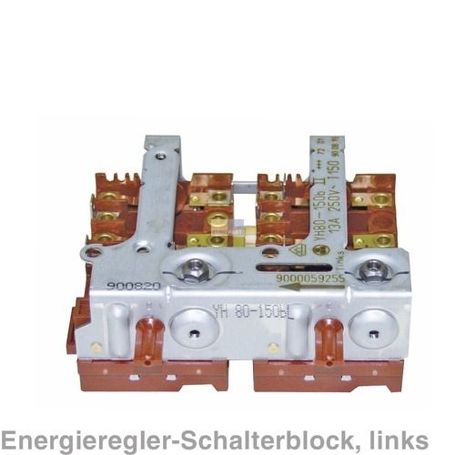 Bild: Kochplattenschalterblock 2er-Einheit YH80-1/50bI links 00496803 496803