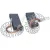 Bild: Kohlebürstenpaar für Waschmaschine Whirlpool/Indesit 481236248003 36x12,5x5mm