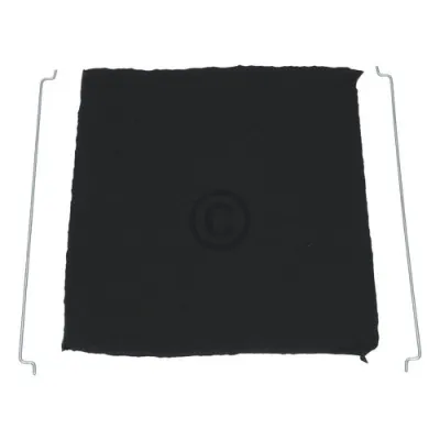 Kohlefilter Whirlpool 484000008785 228x202mm Mod.45 mit Metallbügeln