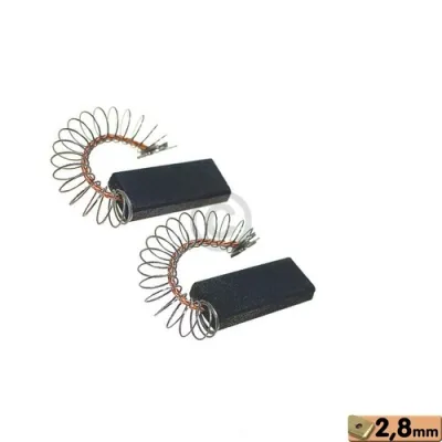 Kohlen 12,5x6,3x36mm 2,8mmAMP für AEG-Motor Waschmaschine Waschtrockner 2Stk