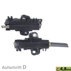 Kohlen wie AEG 899645430569/0 SCHUNK Typ D für CESET Motor Waschmaschine 489062