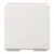 Bild: GIRA Blindabdeckung Modular Jack 264503 | System 55 | 2-fach | 30° Schräge | Beschriftungsfeld | Kunststoff | Reinweiß