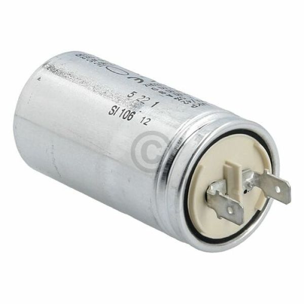 Betriebskondensator 10 µF, Motorkondensator, Flachstecker