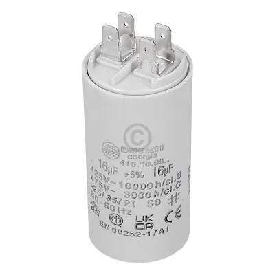 Kondensator 16 MF Candy 90254707 für Waschmaschine CANDY/ HOOVER