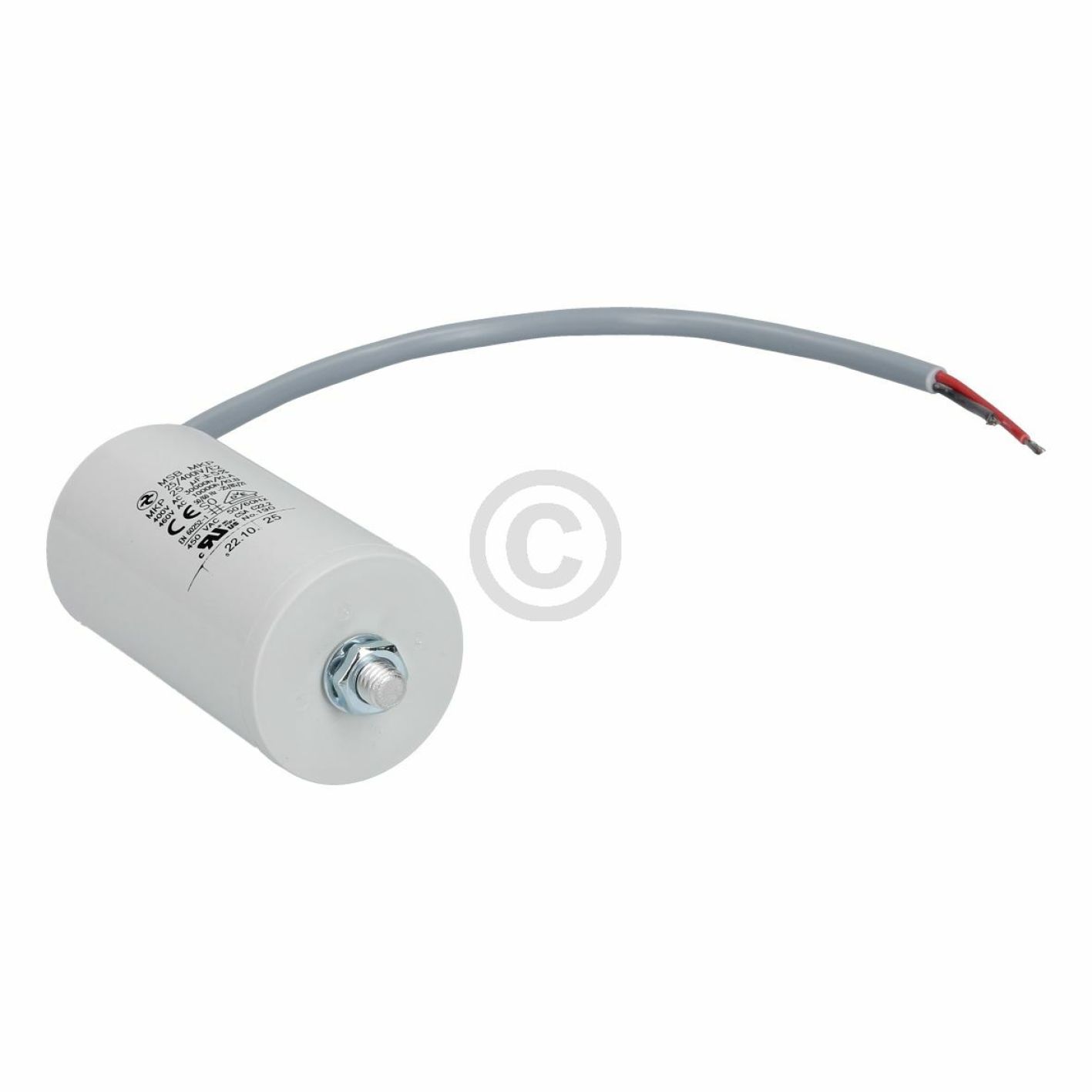 Lumonic Startcondensator met Connector 6,3x0,8mm I 25µF