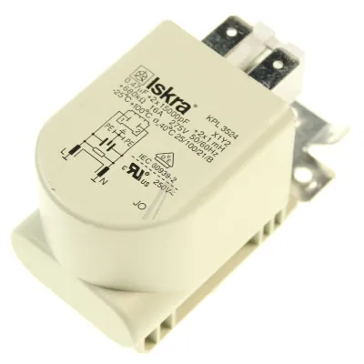 Kondensatorkpl. für Trockner Hisense/Gorenje 670670 Entstörkondensator