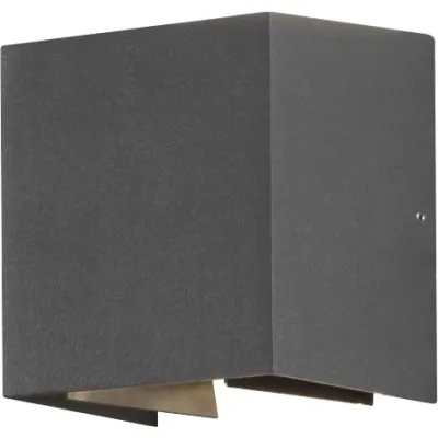 Konstsmide LED-Wandleuchte Cremona 7959-370 | Außenwandleuchte Up & Down | 2x3W | 460lm | 3000K | IP54