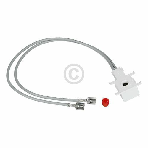 Bild: Kontrolllampe Lampe rot, 250V, R unendlich, 0,5W Kabel 275mm, oh 00422925