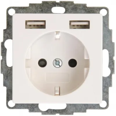 KOPP 296229004 296229004 Std.1f.2xUSB HK07 r-wei