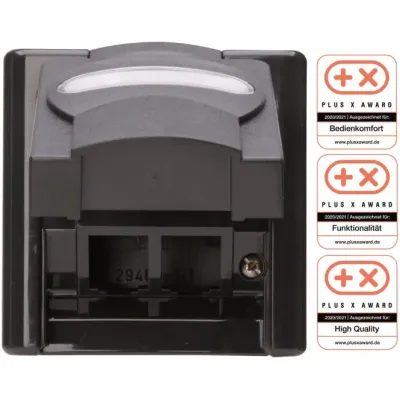 Kopp APWG Blue Electric 1099.1500.1 Leergehäuse f.2 CAT Module IP44 Fa anthr