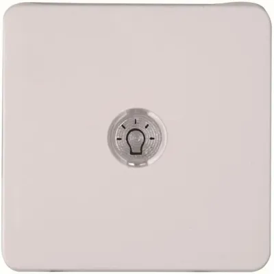 Kopp Flächenwippe m.Linse 330213006 HK02 Symbol Licht arktis-weiß