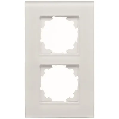 Kopp Glas-Rahmen 2f.HK07 405402001 reinweiß