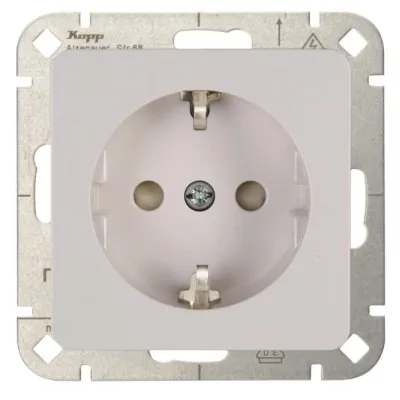 Kopp HK02 Schutzkontakt 915013000 Steckdose m.erhöhtem Berührungss