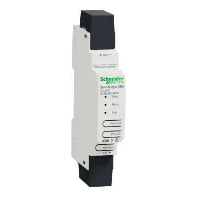 LifeSpace KNX-Koppler MTN6500-0101 | Linien- & Bereichskoppler | Secure | DIN-Schiene | ETS5 | 1TE | galvanisch getrennt