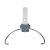 Bild: Korbgriff Halter mit Schiebeknopf für Fritteuse DeLonghi 5512500139