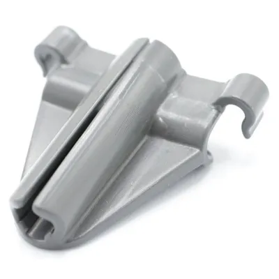 Korbhalterung links für Geschirrspüler Whirlpool 488000625772 - Kunststoff, weiß