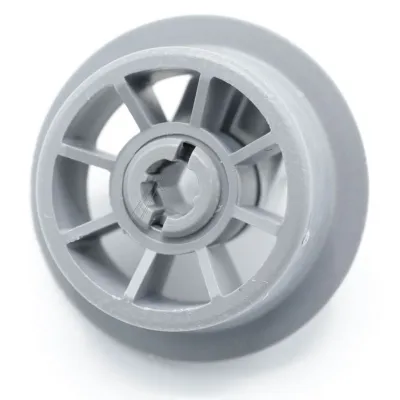 Korbrolle unten für Geschirrspüler Whirlpool/Indesit 482000005802 grau RAL7046