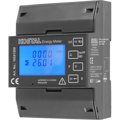 KOSTAL Energy Meter P 10541550 | Energiezähler für PLENTICORE | 3-phasig | RS485 | 10–100A | digital