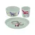 Bild: Koziol Kindergeschirr Set Rex 3-teilig | Dinosaurier Motiv | Bio-Circular | robust & spülmaschinengeeignet
