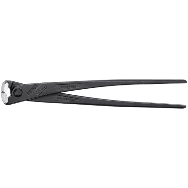 KNIPEX Monierzange 99 10 300 | Kraft-Monierzange 300mm | hochübersetzt | Bindedraht Kneifzange | poliert schwarz