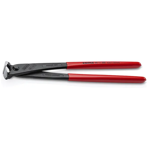 KNIPEX Monierzange 99 11 300 | Kraft-Monierzange 300mm | 25 % Kraftersparnis | hochübersetzt | Schneiden gehärtet
