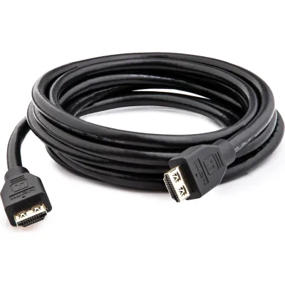 Kramer HDMI Kabel 1,8m C-HMU-6 | Ultra High Speed 8K 60Hz 48Gbps | eARC | 24K vergoldete Stecker | K-Lock | Biegeradius