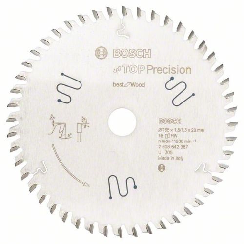 Bild: Kreissägeblatt Best for Multi Material, Ø 165mm, 56Z (Bohrung 20mm, für Handkrei