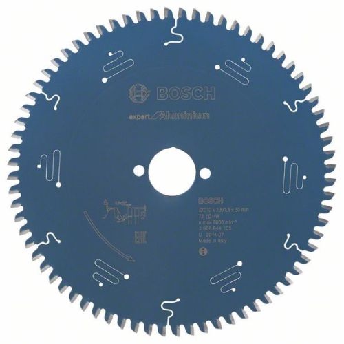 Bild: Kreissägeblatt Expert for Aluminium, Ø 210mm, 72Z (Bohrung 30mm, für Handkreissä