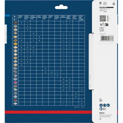 Bosch Kreissägeblatt 2608644107 | Expert for Aluminium | Ø 235 mm x 30 mm | 80 Zähne | Profi-Zubehör | Blau