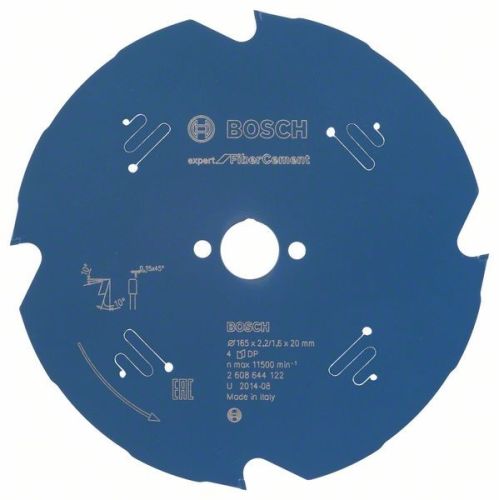 Bild: Kreissägeblatt Expert for Fibre Cement, Ø 165mm, 4Z (Bohrung 20mm, für Handkreis