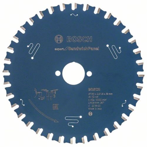 Bild: Kreissägeblatt Expert for Sandwich Panel, Ø 190mm, 36Z (Bohrung 30mm, für Handkr