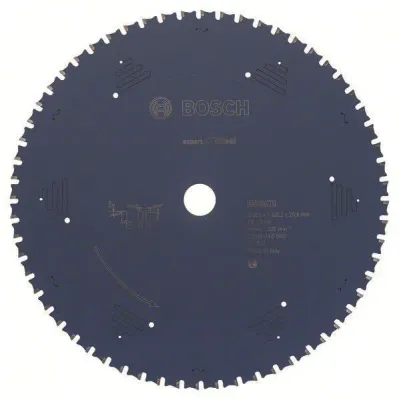 Bosch Kreissägeblatt 2608643060 | Expert for Steel | Ø 305 mm | 25,4 mm Bohrung | 60 Zähne | für Stahl