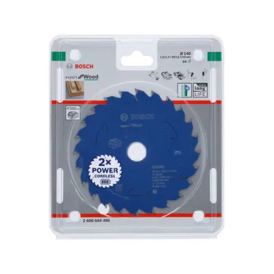 Kreissägeblatt Expert for Wood, Ø 140mm, 24Z (Bohrung 20mm, für Akku-Handkreissä
