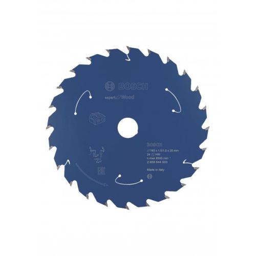 Bild: Kreissägeblatt Expert for Wood, Ø 160mm, 24Z (Bohrung 20mm, für Akku-Handkreissä