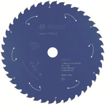 Kreissägeblatt Expert for Wood, Ø 305mm, 42Z (Bohrung 30mm, für Akku-Kappsägen)
