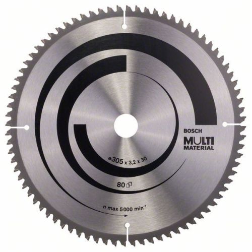 Bild: Kreissägeblatt Multi Material, Ø 305mm, 80Z (Bohrung 30mm, für Kapp- & Gehrungss